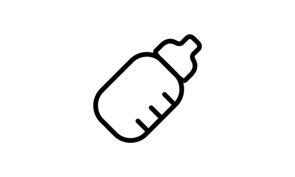 baby vector icon outline style eps8