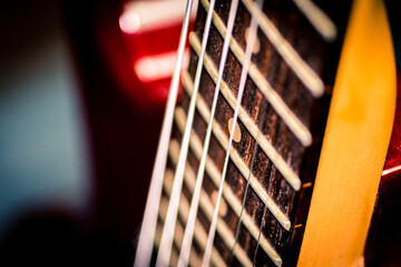 guitar close up
