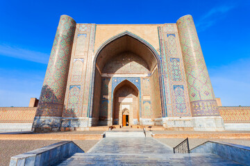 Naklejka premium Bibi Khanym or Bibi-Khanym Mosque, Samarkand