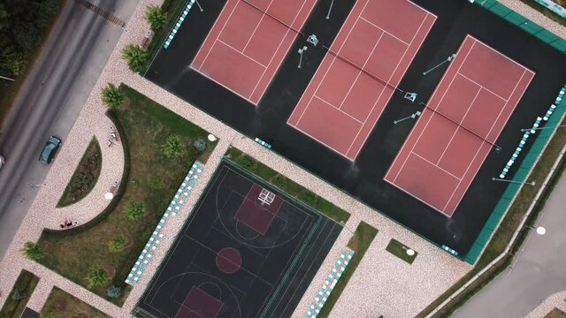 Tennis and Basketball sports grounds near Stavropol Arena