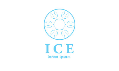 Premium ice, free, winter,  logo, icon vector