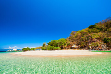Beauty beach in Palawan island, Philippines