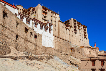 Leh Royal Palace in Ladakh, India