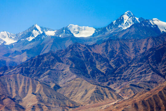 Stok Kangri mountain in Ladakh, India