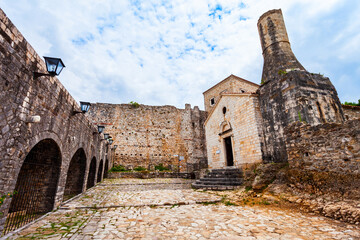 Obraz premium Archaeological Museum in Ulcinj Old Town