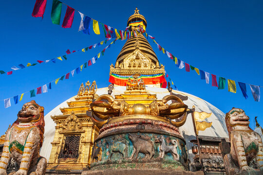 Swayambhunath Temple in Kathmandu, Nepal