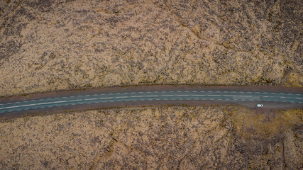 lava, iceland landscape, aerial view, above, rock, adventure, aerial, aerial landscape, background, car, europe, green, highway, iceland, icelandic, journey, mountain, mountains, natural, nature, outd