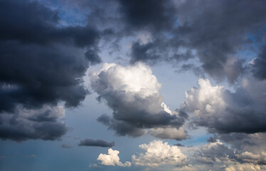 Blue Sky with clouds for Sky Replacement