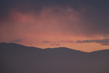 sweet sunny orange sunset photo