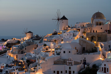Windmühlen von Oia, Santorini