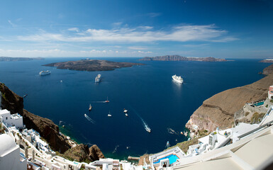 Panorama Santorini Krater