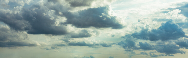 Obraz premium blue sky with clouds