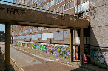 The Heygate Estate.
The Heygate Estate was a large housing estate in Walworth, Southwark, South...