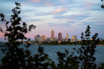 Cleveland Ohio Skyline