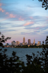 Fototapeta premium Cleveland Ohio Skyline