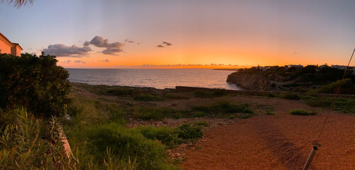 Obraz premium Sonnenuntergang Mallorca 