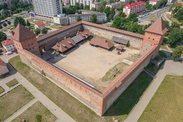 14th century castle in the city of Lida