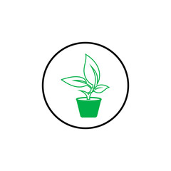 Ecology, nature, environment, plant, leaf icon