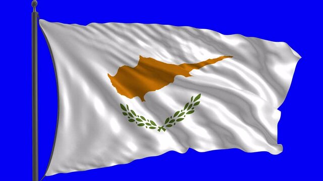 Flag of Cyprus with alpha channel.