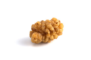 A Mulberry Isolated on a White Background