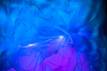 Backdrop of Flowing colorful fabric with light and shadows