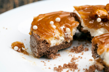 a simple cake is made of flour