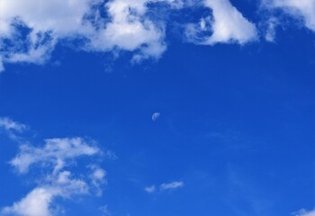 luar no céu