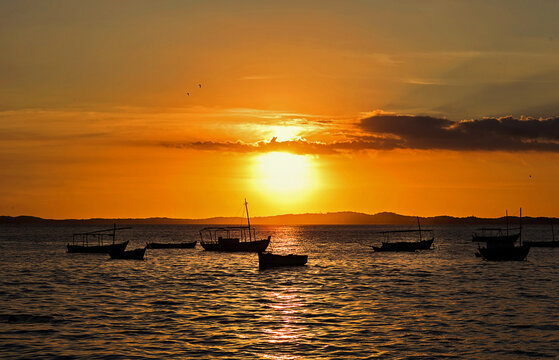 Por do Sol do Porto da Barra, Salvador-BA