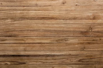 Tuinposter Bruin houten textuur vloeren achtergrond © Rawpixel.com
