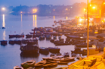 The Holy City Of Varanasi, India