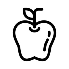 apple icon or logo isolated sign symbol vector illustration - high quality black style vector icons
