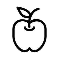 apple icon or logo isolated sign symbol vector illustration - high quality black style vector icons
