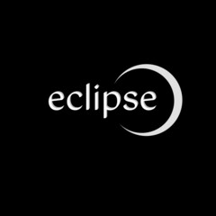 Eclipse 3D pattern background  abstract moon