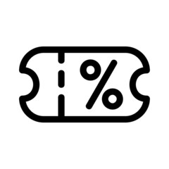 discount icon or logo isolated sign symbol vector illustration - high quality black style vector icons
