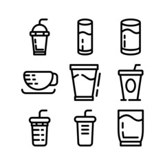 drink icon or logo isolated sign symbol vector illustration - high quality black style vector icons
