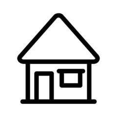 house icon or logo isolated sign symbol vector illustration - high quality black style vector icons

