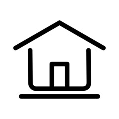 house icon or logo isolated sign symbol vector illustration - high quality black style vector icons
