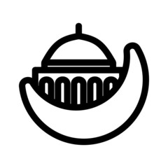 islamic icon or logo isolated sign symbol vector illustration - high quality black style vector icons
