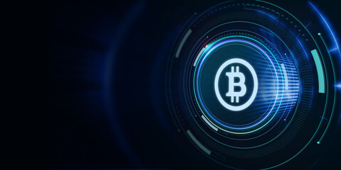 Business, Technology, Internet and network concept. ICO Initial Coin Offering.