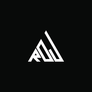 RDJ letter logo creative design. RDJ unique design, ROJ letter logo creative design. ROJ unique design


