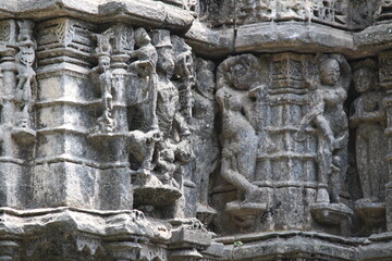Ruined Statue in Archaeological site
