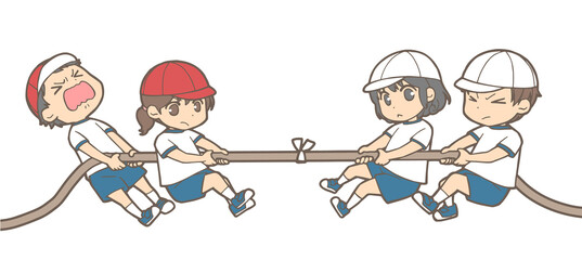 運動会_綱引き