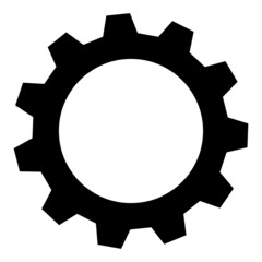 デコレーションに使える歯車のイラスト