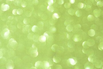 Obraz premium Green glitter with selective focus