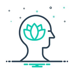 Mix icon for peaceful