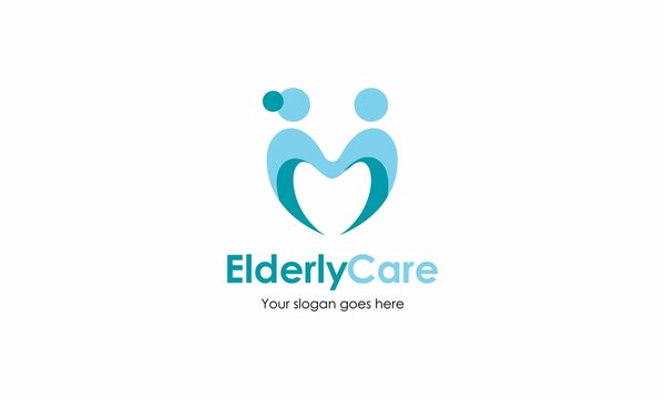 Elderly care logo design best logo