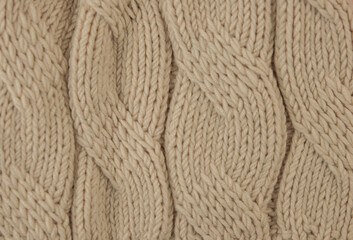 It is knitted texture or background