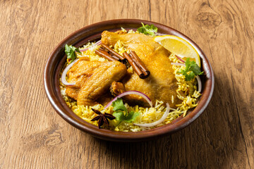 屋台風チキンライス　チキンオーバーライス　chicken rice 