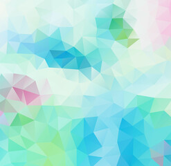 Vector background from polygons, abstract background, wallpaper