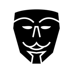 anonymous icon or logo isolated sign symbol vector illustration - high quality black style vector icons
